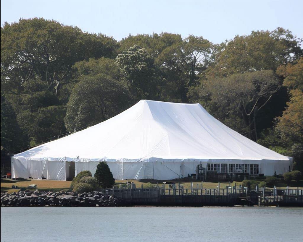 3700 square foot tent on long island